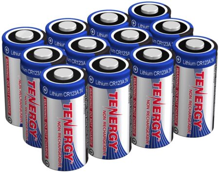 Tenergy Batería CR123A 3V