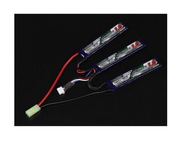 Turnigy Nano-Tech Batería LiPo 11.1V 1000mAh 20-40C (Mini Tamiya)