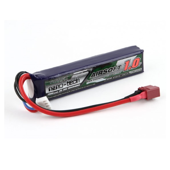 Turnigy Nano-Tech Batería LiPo 11.1V 1000mAh 20-40C (Deans)
