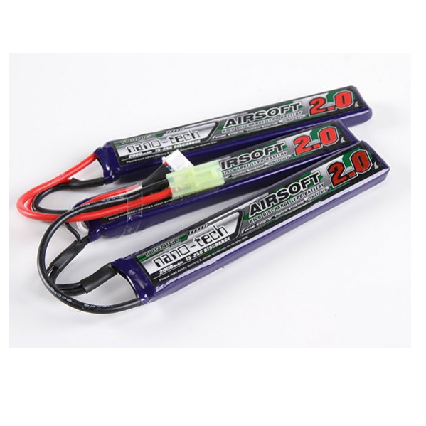 Turnigy Nano-Tech Batería LiPo 11.1V 2000mAh 15-25C (Mini Tamiya)