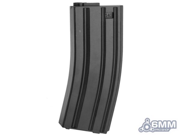 6mmProShop Cargador Mid-Cap 140 Rondas para AEG M4