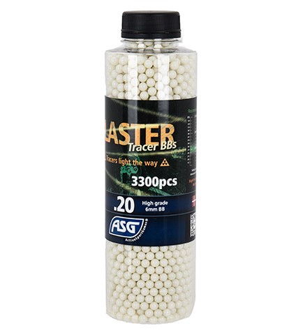 ASG Blaster BBs Tracer Verdes 0.20 g (3300 Rondas)