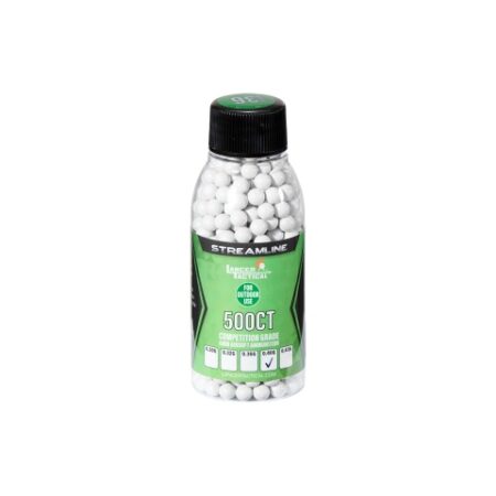 Lancer Tactical BBs Streamline Outdoor 0.40 g (500 Rondas)