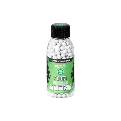 Lancer Tactical BBs Streamline Outdoor 0.40 g (500 Rondas)