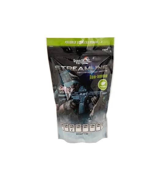 Lancer Tactical BBs Bio 0.28 g Streamline (3570 Rondas)