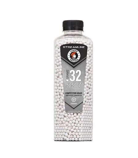 Lancer Tactical BBs 0.32 g Streamline (5050 Rondas, Botella)