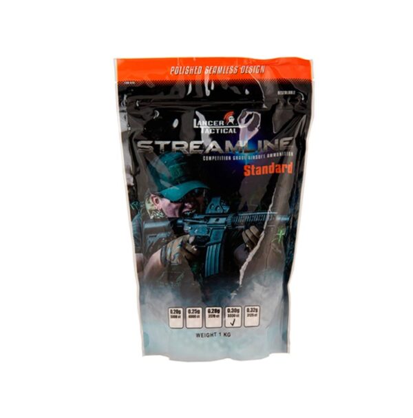 Lancer Tactical BBs 0.30 g Streamline (3330 Rondas)
