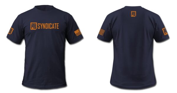 Tshirt.jpg PTS Syndicate Camiseta Navy / Naranja