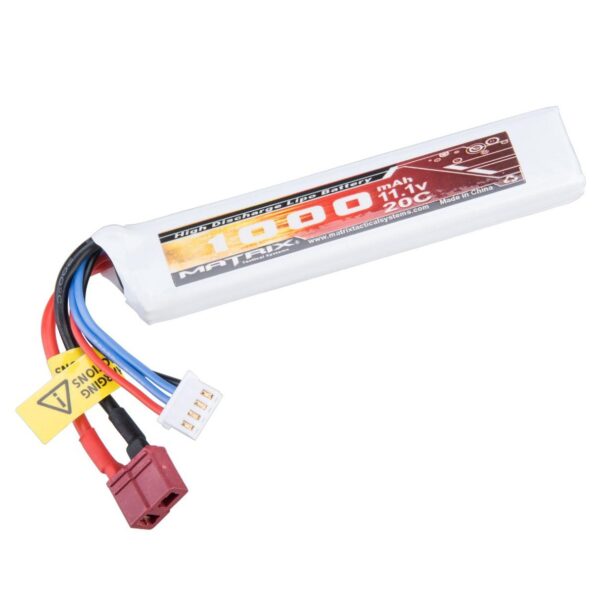 Matrix Batería LiPo 11.1V 1000mAh 20C Stick (Deans / T-Plug)