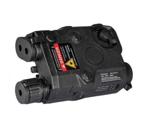 Lancer Tactical Caja PEQ-15 con Láser Rojo