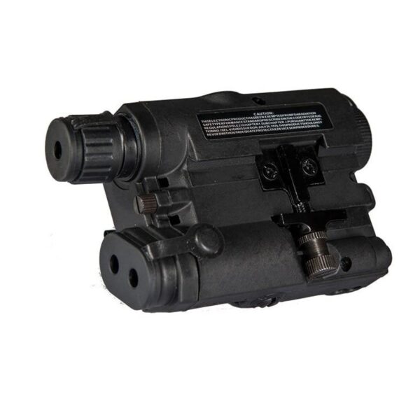 Lancer Tactical Caja PEQ-15 con Láser Rojo