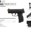 SIG Sauer ProForce P365 Pistola CO2 Blowback Full Metal Slide